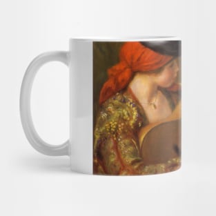 Young Spanish Woman with a Guitar by Pierre Renoir Mug